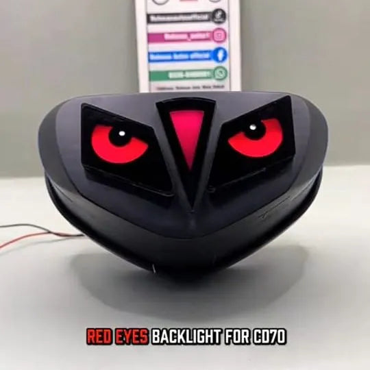 Stylish Fancy Eyes Back Light for 125 Bike&Cd