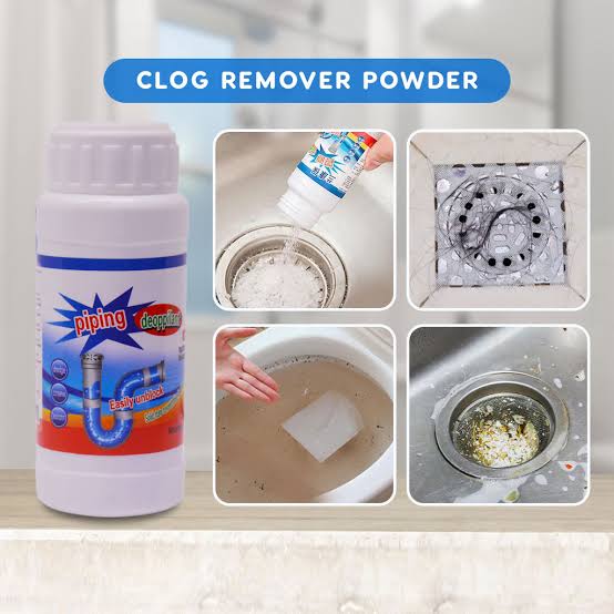 Powerfull Drain cleaning powder with imported chemicals