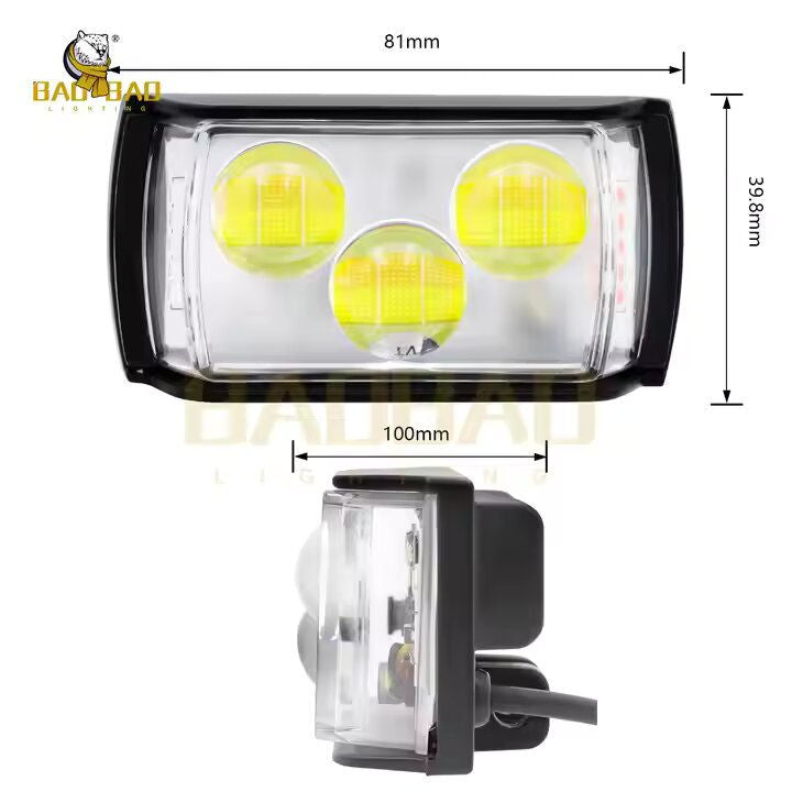 Dolphin light 3-4 lens, flasher